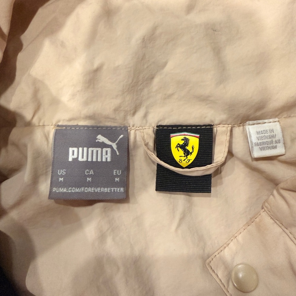Authentic Ferrari Racing Puma Windbreaker Jacket - Picture 5 of 6